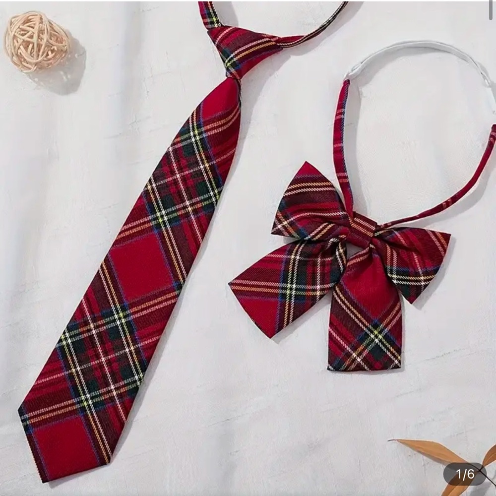 Neck Tie and Bow Tie Combo